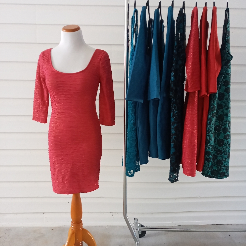 Bodycon long sleeve dress
